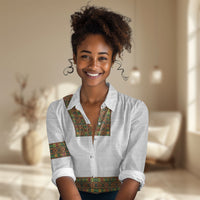 Ethiopian Enkutatash Personalized Women Casual Shirt Traditional Habesha Pattern