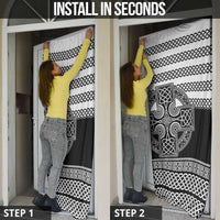 Brittany Celtic Knot Door Cover Celtic Nation Heritage Pride - Wonder Print Shop