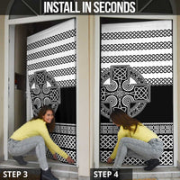 Brittany Celtic Knot Door Cover Celtic Nation Heritage Pride - Wonder Print Shop