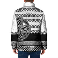 Brittany Celtic Knot Padded Jacket Celtic Nation Heritage Pride - Wonder Print Shop