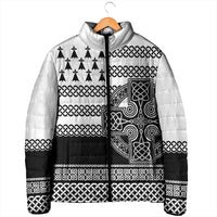 Brittany Celtic Knot Padded Jacket Celtic Nation Heritage Pride - Wonder Print Shop
