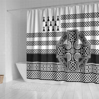 Brittany Celtic Knot Shower Curtain Celtic Nation Heritage Pride - Wonder Print Shop