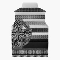 Brittany Celtic Knot Sleeveless Puffer Jacket Celtic Nation Heritage Pride - Wonder Print Shop