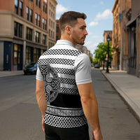 Brittany Celtic Knot Zipper Polo Shirt Celtic Nation Heritage Pride - Wonder Print Shop