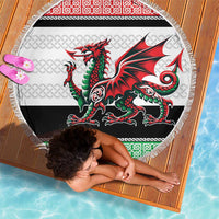Cymru Celtic Wales Knot Beach Blanket Celtic Nation Heritage Pride - Wonder Print Shop
