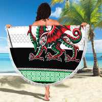 Cymru Celtic Wales Knot Beach Blanket Celtic Nation Heritage Pride - Wonder Print Shop