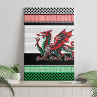 Cymru Celtic Wales Knot Canvas Wall Art Celtic Nation Heritage Pride - Wonder Print Shop