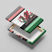 Cymru Celtic Wales Knot Canvas Wall Art Celtic Nation Heritage Pride - Wonder Print Shop