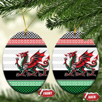 Cymru Celtic Wales Knot Ceramic Ornament Celtic Nation Heritage Pride - Wonder Print Shop