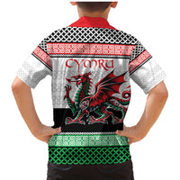 Cymru Celtic Wales Knot Family Matching Mermaid Dress and Hawaiian Shirt Celtic Nation Heritage Pride - Wonder Print Shop