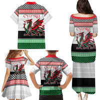 Cymru Celtic Wales Knot Family Matching Puletasi and Hawaiian Shirt Celtic Nation Heritage Pride - Wonder Print Shop