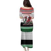 Cymru Celtic Wales Knot Family Matching Puletasi and Hawaiian Shirt Celtic Nation Heritage Pride - Wonder Print Shop