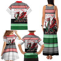 Cymru Celtic Wales Knot Family Matching Tank Maxi Dress and Hawaiian Shirt Celtic Nation Heritage Pride - Wonder Print Shop