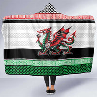 Cymru Celtic Wales Knot Hooded Blanket Celtic Nation Heritage Pride - Wonder Print Shop