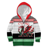 Cymru Celtic Wales Knot Kid Hoodie Celtic Nation Heritage Pride - Wonder Print Shop