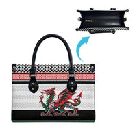 Cymru Celtic Wales Knot Leather Bag Celtic Nation Heritage Pride - Wonder Print Shop