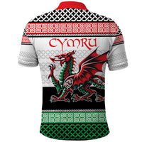 Cymru Celtic Wales Knot Polo Shirt Celtic Nation Heritage Pride - Wonder Print Shop