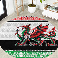 Cymru Celtic Wales Knot Round Carpet Celtic Nation Heritage Pride - Wonder Print Shop