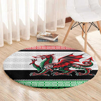 Cymru Celtic Wales Knot Round Carpet Celtic Nation Heritage Pride - Wonder Print Shop