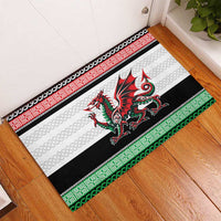 Cymru Celtic Wales Knot Rubber Doormat Celtic Nation Heritage Pride - Wonder Print Shop