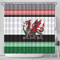 Cymru Celtic Wales Knot Shower Curtain Celtic Nation Heritage Pride - Wonder Print Shop