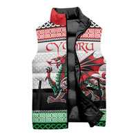 Cymru Celtic Wales Knot Sleeveless Puffer Jacket Celtic Nation Heritage Pride - Wonder Print Shop