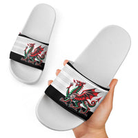 Cymru Celtic Wales Knot Slide Sandals Celtic Nation Heritage Pride - Wonder Print Shop