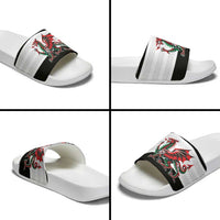 Cymru Celtic Wales Knot Slide Sandals Celtic Nation Heritage Pride - Wonder Print Shop