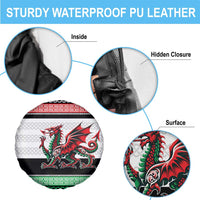 Cymru Celtic Wales Knot Spare Tire Cover Celtic Nation Heritage Pride - Wonder Print Shop