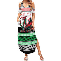 Cymru Celtic Wales Knot Summer Maxi Dress Celtic Nation Heritage Pride - Wonder Print Shop