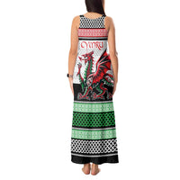 Cymru Celtic Wales Knot Tank Maxi Dress Celtic Nation Heritage Pride - Wonder Print Shop