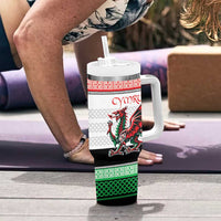 Cymru Celtic Wales Knot Tumbler With Handle Celtic Nation Heritage Pride - Wonder Print Shop