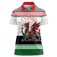 Cymru Celtic Wales Knot Women Polo Shirt Celtic Nation Heritage Pride - Wonder Print Shop