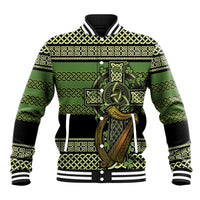 Ireland Celtic Knot Baseball Jacket Celtic Nation Heritage Pride - Wonder Print Shop