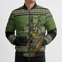 Ireland Celtic Knot Bomber Puffer Jacket Celtic Nation Heritage Pride - Wonder Print Shop