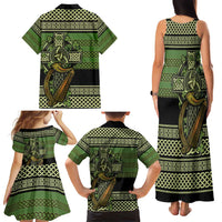 Ireland Celtic Knot Family Matching Tank Maxi Dress and Hawaiian Shirt Celtic Nation Heritage Pride - Wonder Print Shop