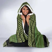 Ireland Celtic Knot Hooded Blanket Celtic Nation Heritage Pride - Wonder Print Shop