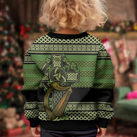 Ireland Celtic Knot Kid Ugly Christmas Sweater Celtic Nation Heritage Pride - Wonder Print Shop