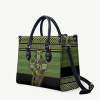 Ireland Celtic Knot Leather Bag Celtic Nation Heritage Pride - Wonder Print Shop