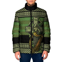 Ireland Celtic Knot Padded Jacket Celtic Nation Heritage Pride - Wonder Print Shop