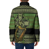 Ireland Celtic Knot Padded Jacket Celtic Nation Heritage Pride - Wonder Print Shop