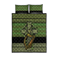 Ireland Celtic Knot Quilt Bed Set Celtic Nation Heritage Pride - Wonder Print Shop