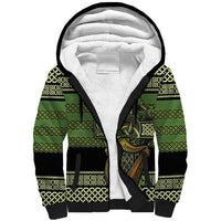 Ireland Celtic Knot Sherpa Hoodie Celtic Nation Heritage Pride - Wonder Print Shop