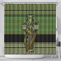 Ireland Celtic Knot Shower Curtain Celtic Nation Heritage Pride - Wonder Print Shop