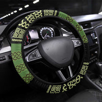 Ireland Celtic Knot Steering Wheel Cover Celtic Nation Heritage Pride - Wonder Print Shop