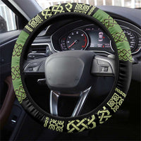Ireland Celtic Knot Steering Wheel Cover Celtic Nation Heritage Pride - Wonder Print Shop