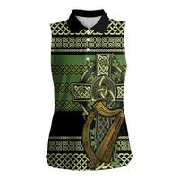 Ireland Celtic Knot Women Sleeveless Polo Shirt Celtic Nation Heritage Pride - Wonder Print Shop