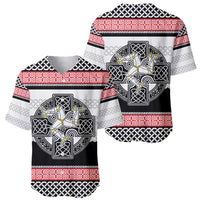Isle of Man Celtic Knot Baseball Jersey Celtic Nation Heritage Pride - Wonder Print Shop
