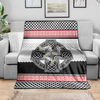 Isle of Man Celtic Knot Blanket Celtic Nation Heritage Pride - Wonder Print Shop