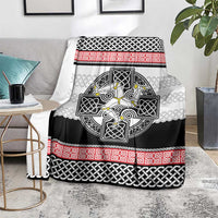 Isle of Man Celtic Knot Blanket Celtic Nation Heritage Pride - Wonder Print Shop